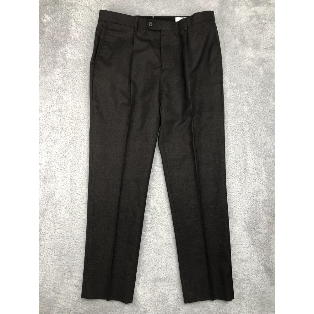 Banana Republic Mens Pants 37x32 (Tag 35x32) Wool Italy Vitale Barberis Canonico